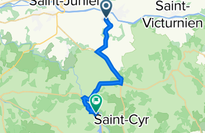 Route in der Bikemap App öffnen