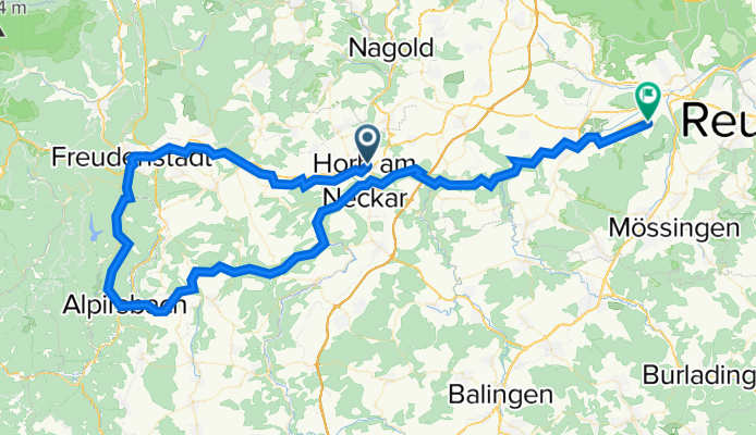 Horb-Freudenstadt-Alpirsbach-Horb