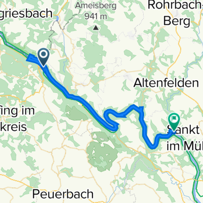 2022 Tag-Day 2, Engelhartszell-Untermühl, lila-violet Route