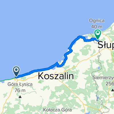 Sikorskiego 3A, Kołobrzeg do Starkowo