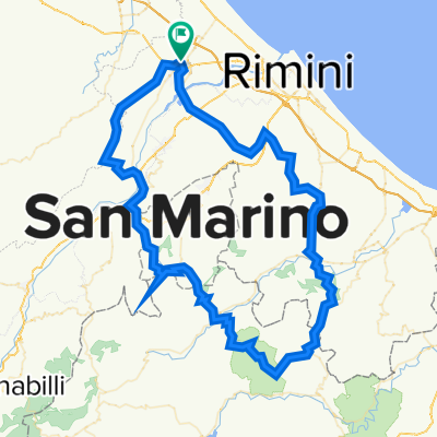 Santarcangelo - Gemmano - Santarcangelo - Gemmano