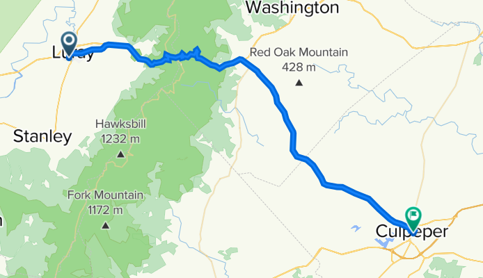 South Court Street 159, Luray to Culpeper Station