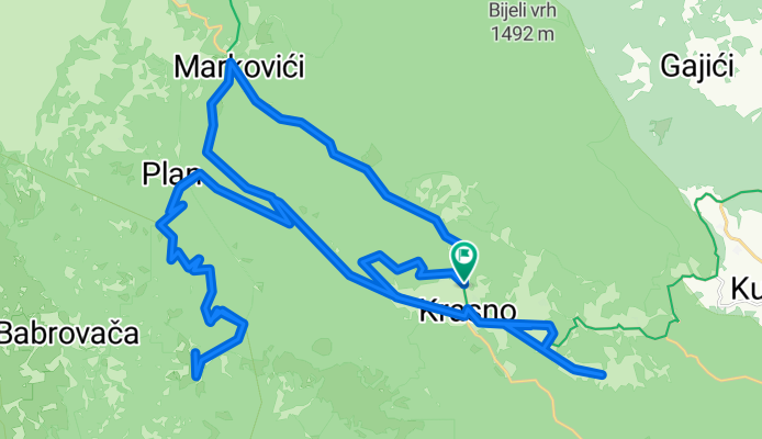 Krasno-Oltari-Zavižan-Krasno
