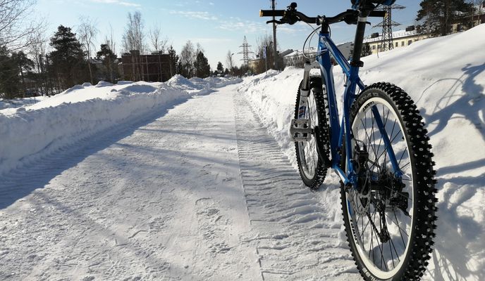 Foto 1 der Bikemap-Route "От проспект Мира д. 61, Ноябрьск до улица Республики 53, Ноябрьск"