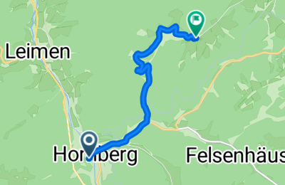 Route in der Bikemap App öffnen