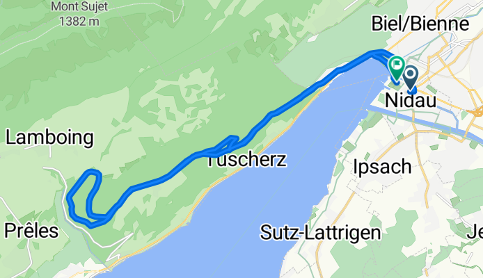Nidau-Twannberg-Lago Easy