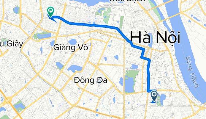 Ngõ 88 Phố Võ Thị Sáu 107 to Đội Cấn 442