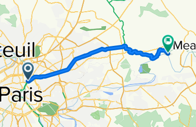 Route in der Bikemap App öffnen