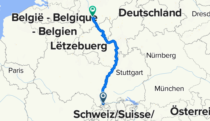 Basel - Mainz - Köln