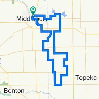 Middlebury, IN - PVC Gravel - Long loop 39 mi