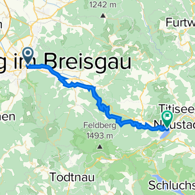 5a - De Günterstalstraße 4-6, Freiburg im Breisgau à Seestraße 10, Titisee-Neustadt