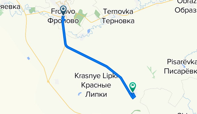 Фролово - Верхние липки