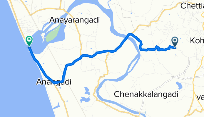 4VFM+XRG, Thenhipalam to Tirur - Kadalundi Road