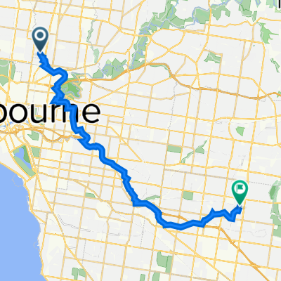 Nth Fitzroy to Glen Waverley