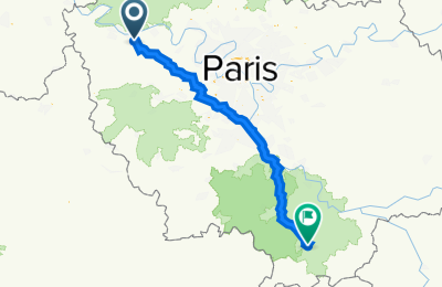 Route in der Bikemap App öffnen