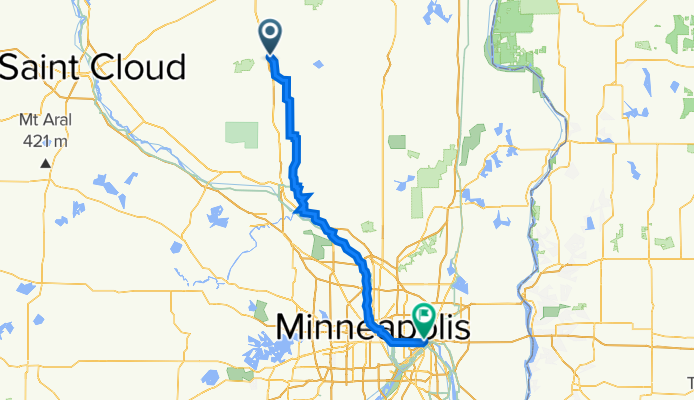 90th Avenue 3162, Princeton to West 12th Street 20, Saint Paul
