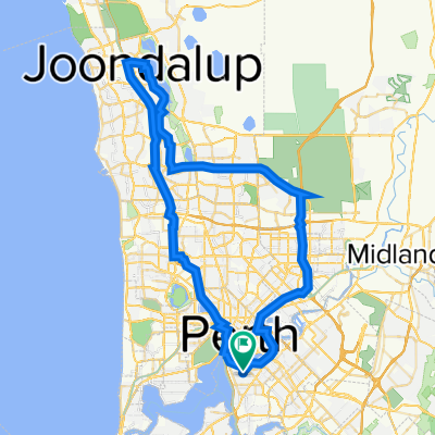 80 km - SP-Ellenbrook-Greenwood-Joondalup