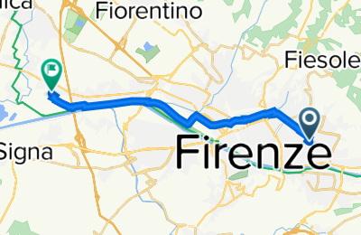 Route in der Bikemap App öffnen