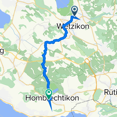 Motorenstrasse 34, Wetzikon ZH nach Lüeholzstrasse 2D, Hombrechtikon