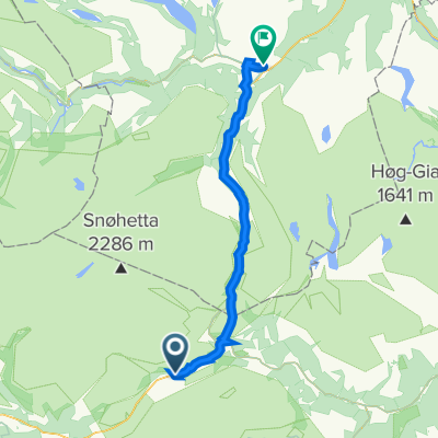 02 aug (1) Vålåsjø-Oppdal 61Km