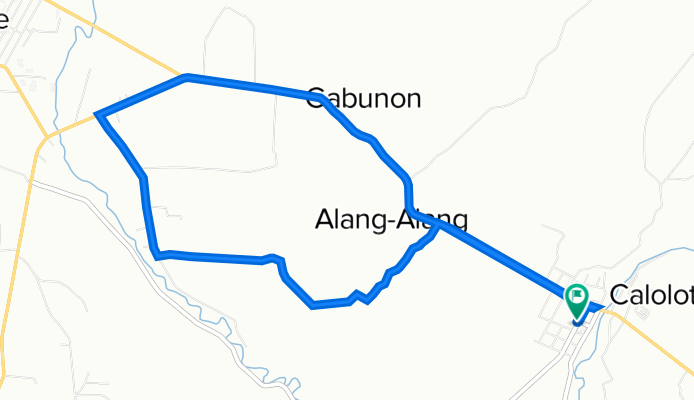 3G9P+7GX, Tambulig to 3G9P+7GX, Tambulig