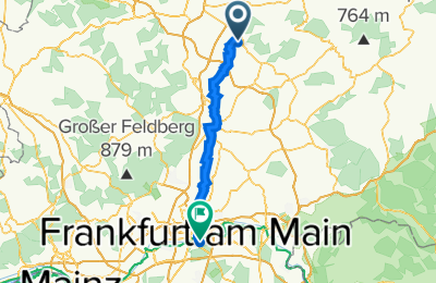 Route in der Bikemap App öffnen