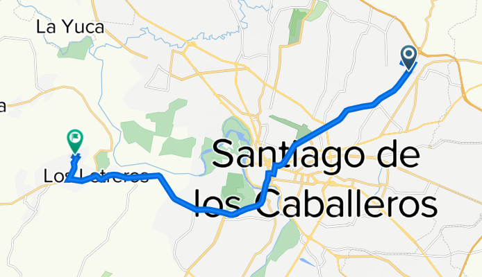 De Parada 5 - Ruta OMSA - Carretera Gregorio Luperon, Santiago De Los Caballeros a Escuela La Mina, Hato Del Yaque