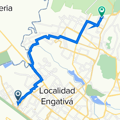 De Br. El Porvenir-DG 66 - KR 112C, Bogotá a Carrera 97b 157-60, Bogotá