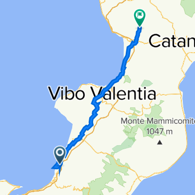 Giro 22 Short exp Palmi to Pizzo to Lamezia Terme