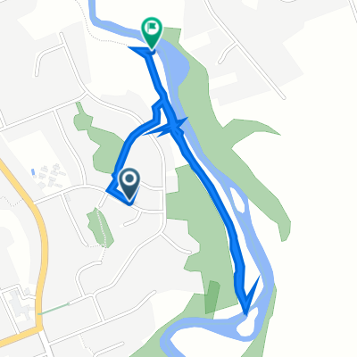 Route from 31 Kauri Street, Merrilands