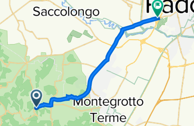 Route in der Bikemap App öffnen