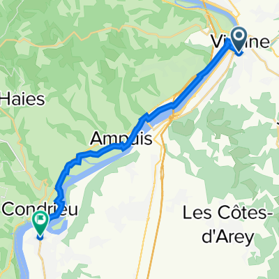Vienne aux Roches-de-Condrieu