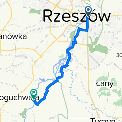 aleja Tadeusza Rejtana 1H, Rzeszów do Grunwaldzka 34C, Boguchwała