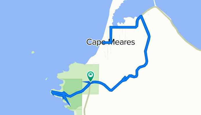 45.489° N -123.965° W to 45.489° N -123.965° W