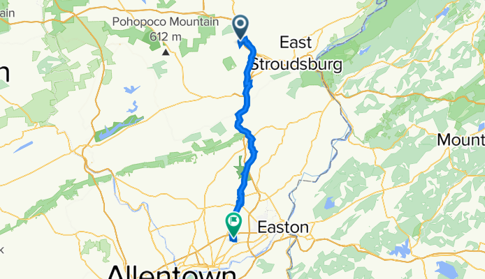 Ruby Lane 130, Stroudsburg to College Center, Bethlehem