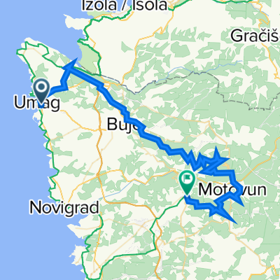 Istra - Parenzana dan 1.