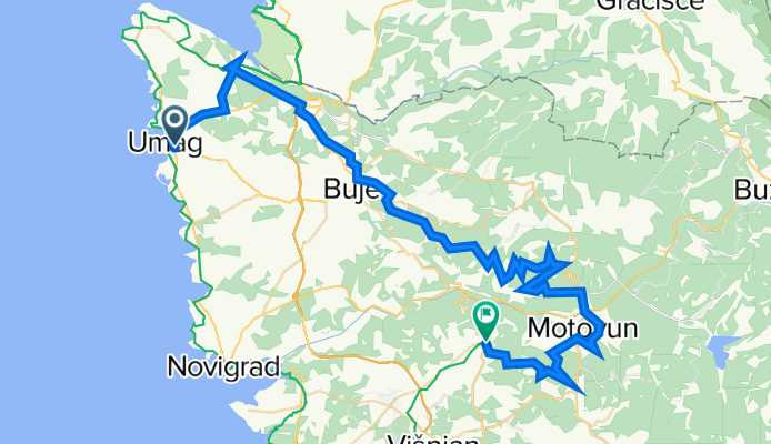 Istra - Parenzana dan 1.