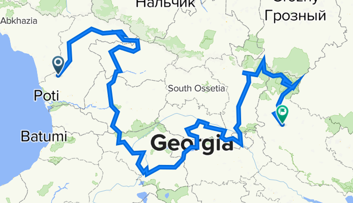 Georgia's Caucasus Crossing Updated 6.6.18
