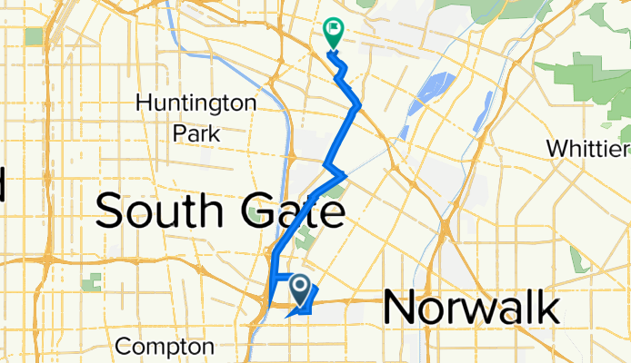 13829 Arthur Ave, Paramount to 1560 S Gerhart Ave, Commerce