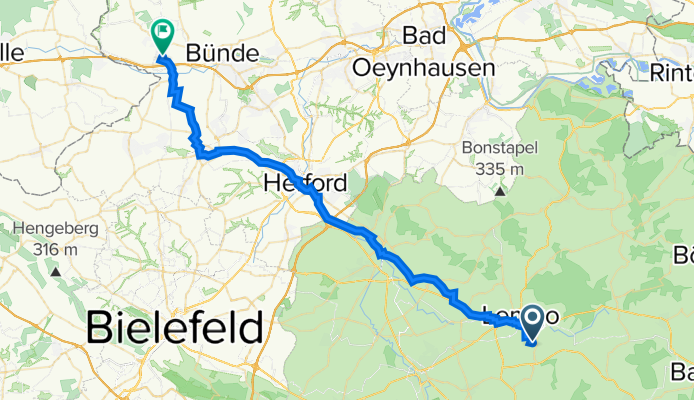 201 LE über Enger nach Im Holser Bruch 145