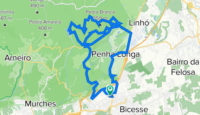 Alcoitão - Lagoa Azul - Barragem da Mula