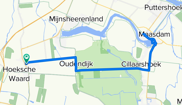 Beukenhof 19, Klaaswaal naar Beukenhof 21, Klaaswaal