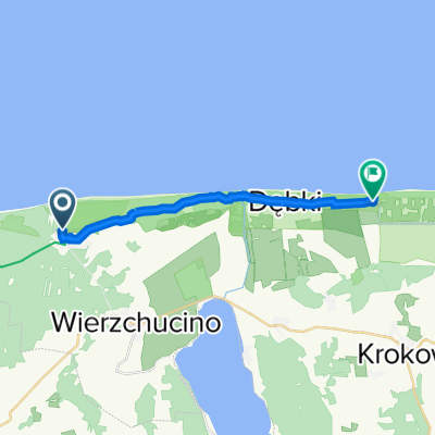 Trasa z Morska, Krokowa