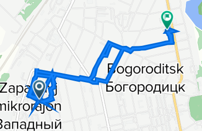 Route in der Bikemap App öffnen