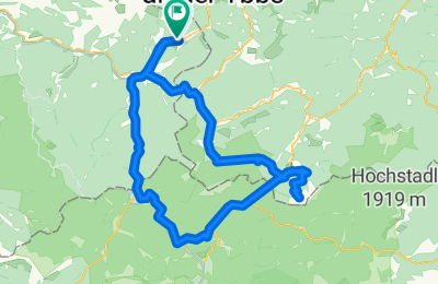 Route in der Bikemap App öffnen
