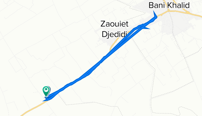 De RR42, Zaouiet Djedidi à RR42, Zaouiet Djedidi