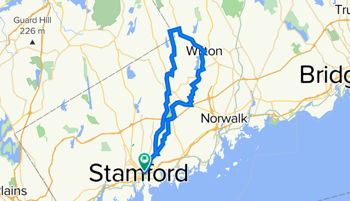 30 Glenbrook Rd, Stamford to 30 Glenbrook Rd, Stamford