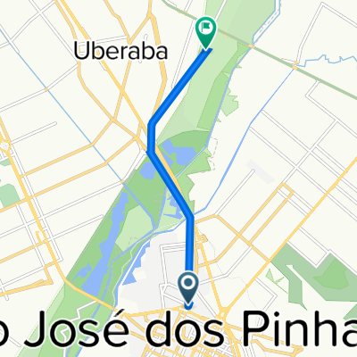 De Rua Edmundo Saporski 28 a Rua Odenir Dissenha 424
