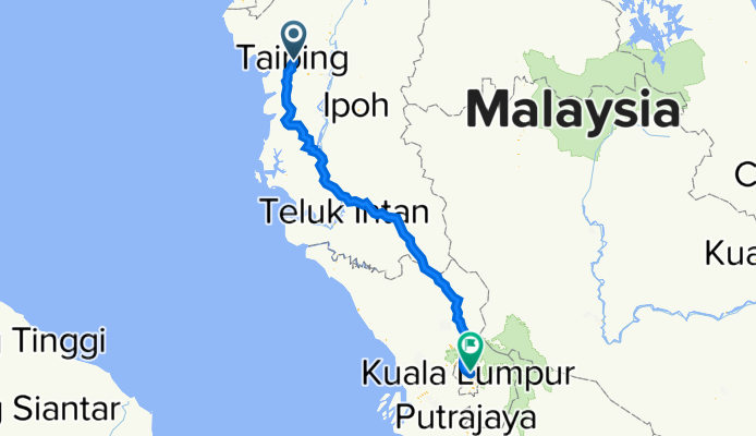 182, Jalan Merdeka, Taiping nach Lorong Kuda, Kuala Lumpur