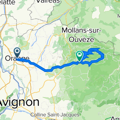 Day 22 Orange to Bedoin-Ventoux